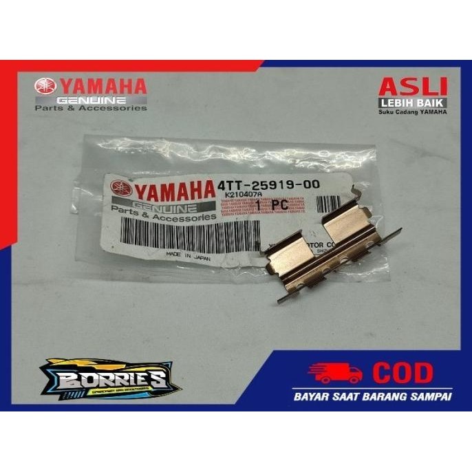 Bess Seller Klem diskpad depan Fizr Scorpio Nouvo Jup Y125z asli YGP 4TT-25919-00