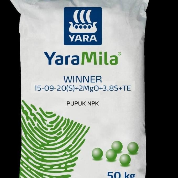 Yaramila Wuner 50Kg Pupuk NPK Tabur & Kocor Pembesar Buah Produk Original Pabrik