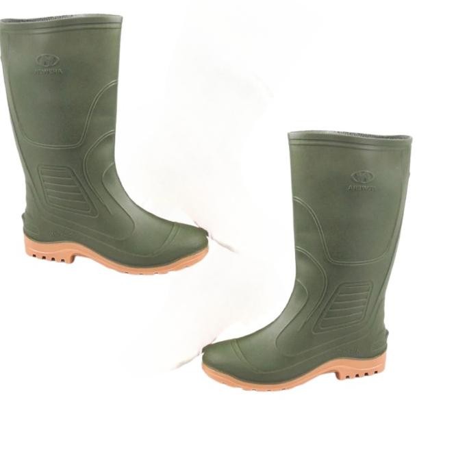 Sepatu New Era 41 Ap Boots New Era Hijau - Sepatu Boot Pvc - 41 Produk