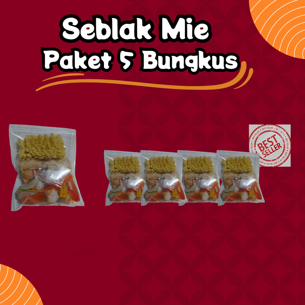 

Seblak Mie Makanan Instan Murah HALAL isi 5pcs