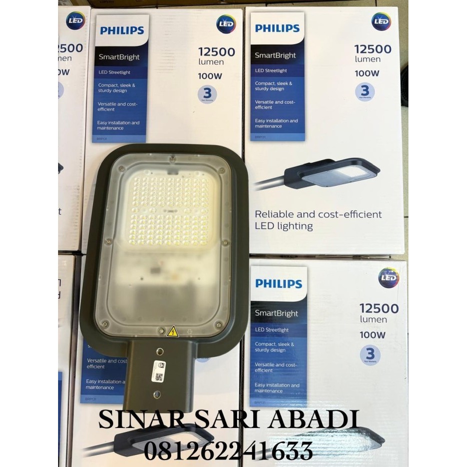 HOT SALE! Lampu Jalan PJU LED PHILIPS BRP131 Lampu PJU 100w BRP 131