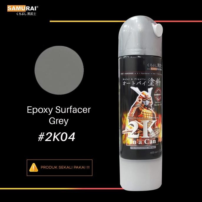 

(EPOXY) 2K04 - SAMURAI PAINT CAT SEMPROT/PILOX/AEROSOL/SPRAY PAINT ORIGINAL