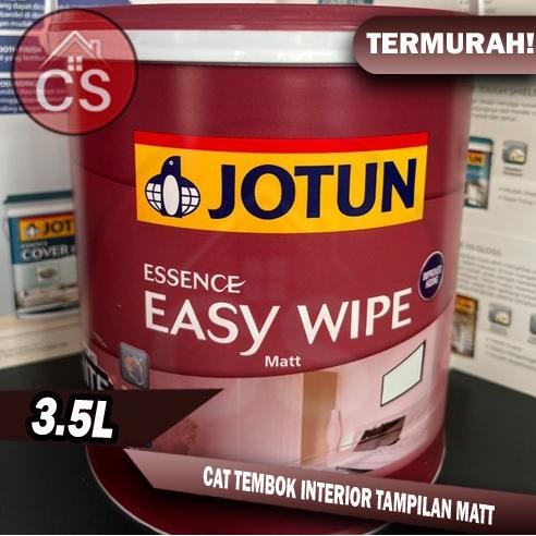 

CAT TEMBOK INTERIOR JOTUN EASY WIPE GALON (3,5L) BISA CUSTOM ORIGINAL