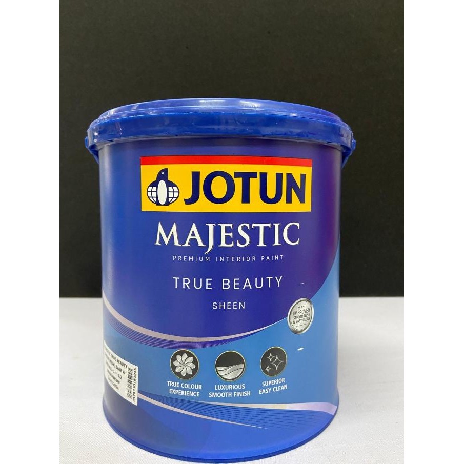 

CAT TEMBOK INTERIOR JOTUN MAJESTIC TRUE BEAUTY SHEEN 2.5LTR ORIGINAL