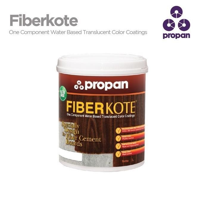

PROPAN FIBERKOTE CAT WARNA KAYU PAPAN SEMEN 1 LITER ORIGINAL