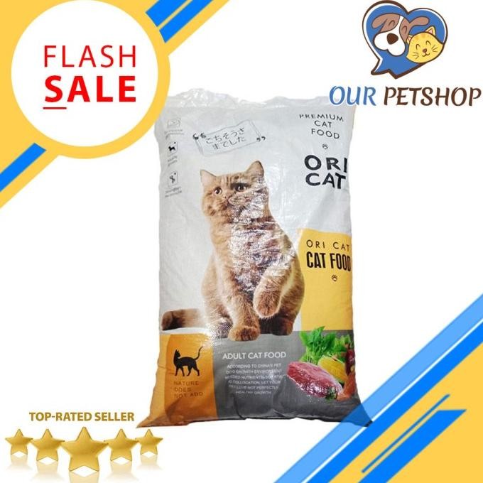

MAKANAN KUCING ORI CAT FOOD PREMIUM ORICAT 7KG SETARA BOLT ORIGINAL