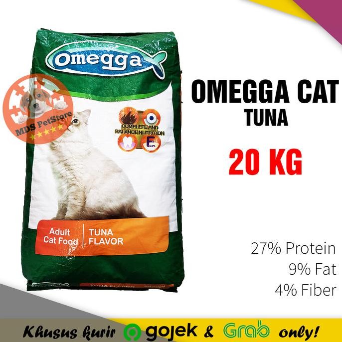 

OMEGGA CAT FOOD 20 KG | MAKANAN OMEGA MURAH SPT BOLT FELIBITE 20KG ORIGINAL