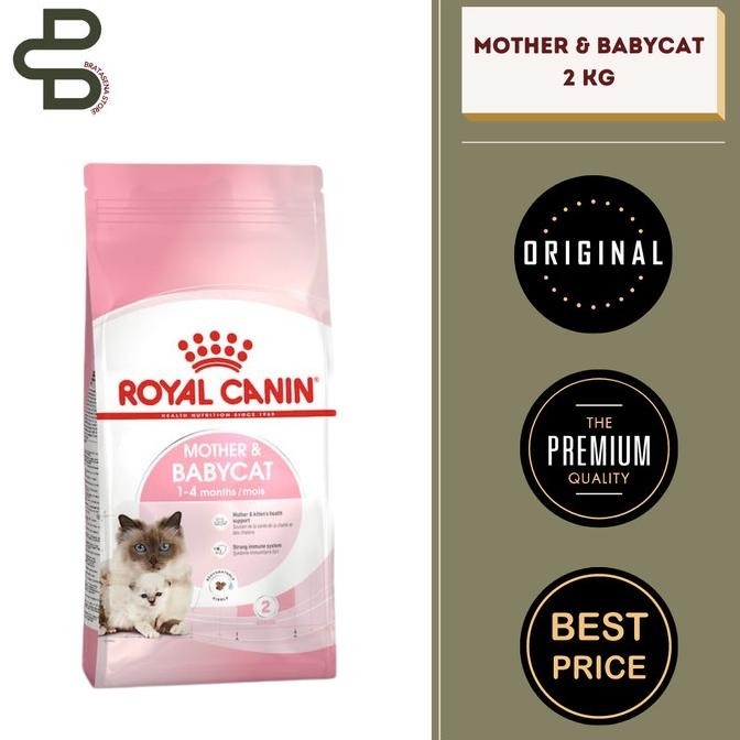 

ROYAL CANIN MOTHER & BABY CAT 2KG FRESH PACK ORIGINAL