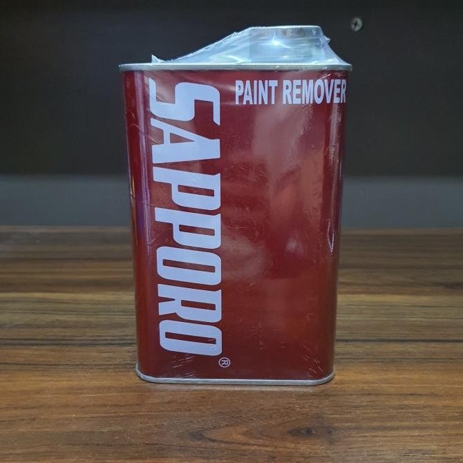 

PAINT REMOVER SAPPORO @ 1 LTR / PENGHILANG / PERONTOK CAT / SODA API ORIGINAL