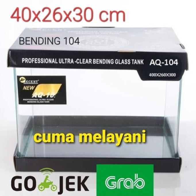 Terbaru Aquarium Bending 104 Tank 40Cm Recent 104 Bending Glass Tank
