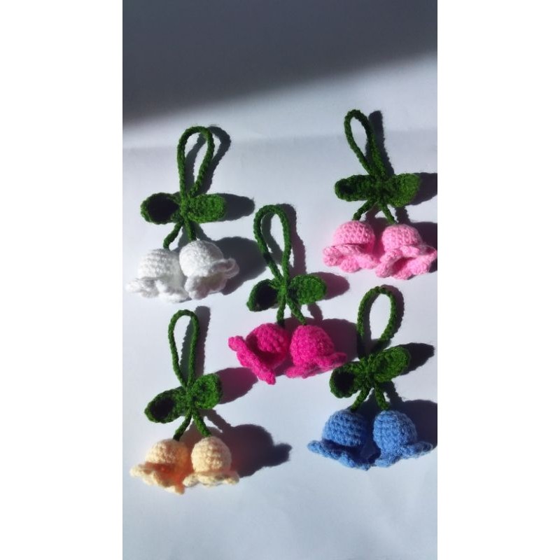 Lily Of The Valley Bagcharm Crochet