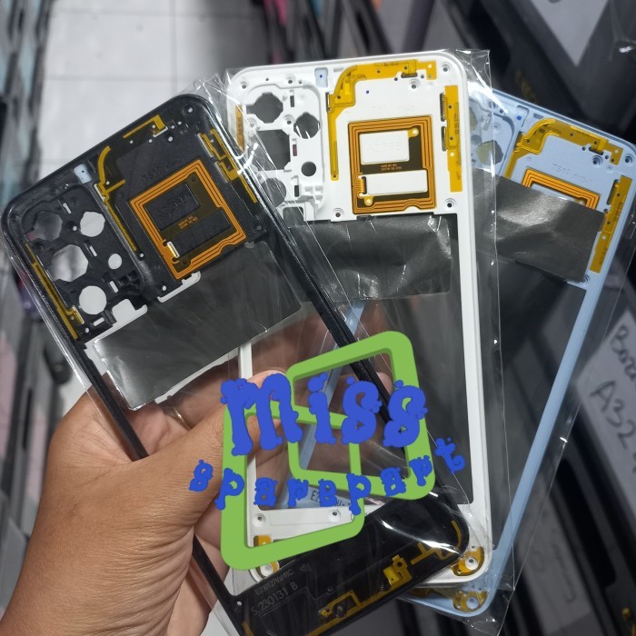 Bezzel Bazel Samsung A23 5g A236 Tutup Mesin tulang tengah