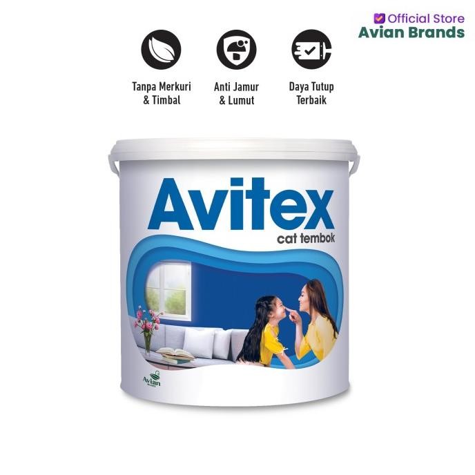 AVITEX CAT TEMBOK 5 KG ORIGINAL