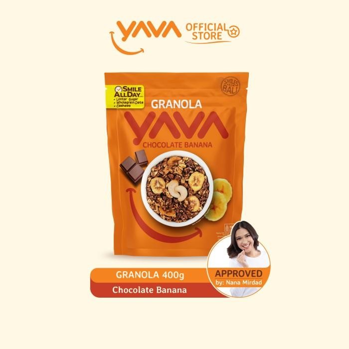 

Yava Granola Chocolate Banana 400G