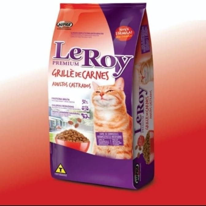

LEROY CAT FOOD BEEF 1KG URINARY MAKANAN KUCING ORIGINAL