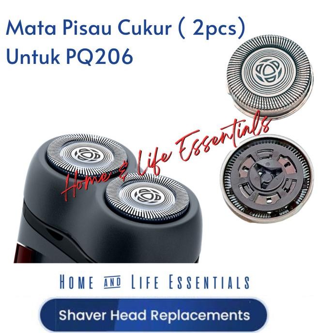 

Berkualitas Refill Shaver PQ206 Mata Pisau Cukur untuk Philips PQ206 Original