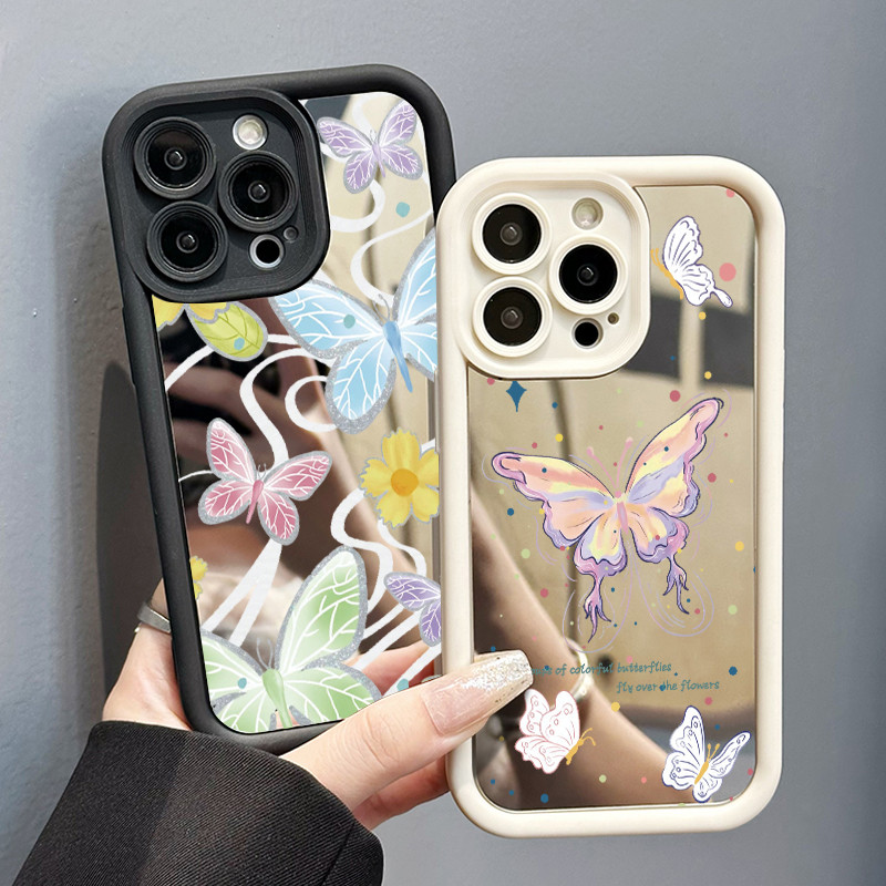 Casing Hp Untuk Samsung A25 Samsung A15 4G A15 5G M15 5G F15 A35 5G A55 5G Case Casing warna kupu-ku