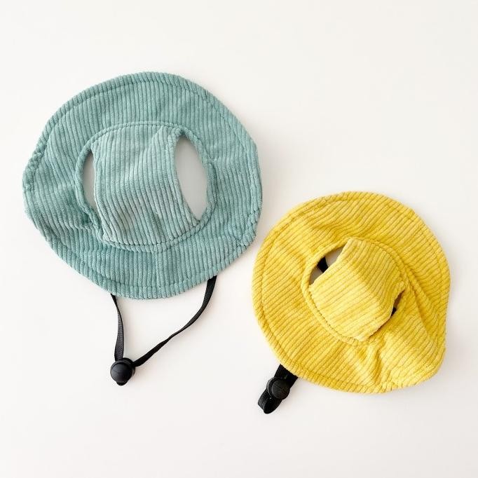

WOOFIDOO BAGEL LIGHT BUCKET HAT TOPI ANJING KUCING DOG CAT HAT CAP ORIGINAL