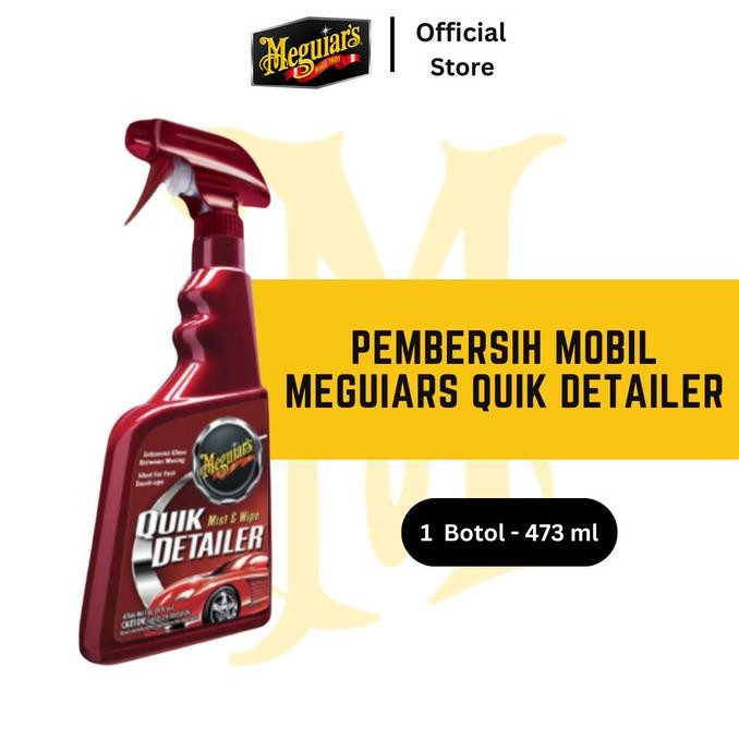 

MEGUIARS - MEGUIAR'S QUIK DETAILER MIST & WIPE - PEMBERSIH CAT MOBIL ORIGINAL