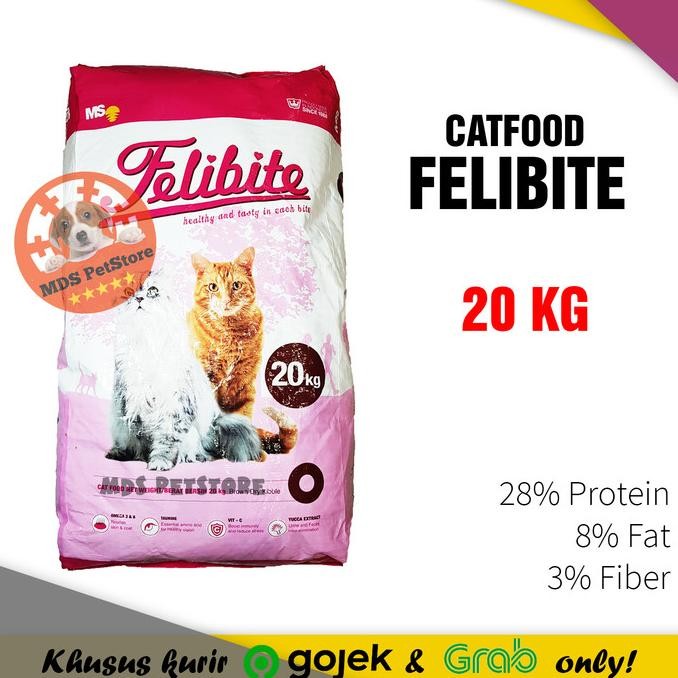 

FELIBITE CAT FOOD TUNA 20 KG | MAKANAN KUCING CATFOOD DONAT IKAN 20KG ORIGINAL