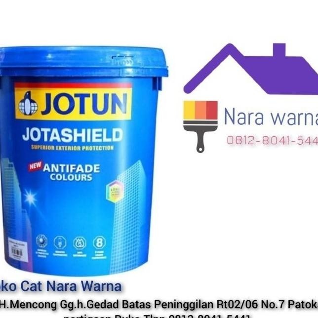 

JOTUN JOTASHIELD ANTIFADE TWILIGHT CAT TEMBOK EXTERIOR 8THN 20 LITER ORIGINAL