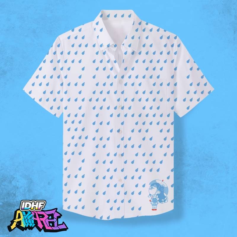 Kemeja Pattern Shirt Kobo Kanaeru - HoloID - Haruharu