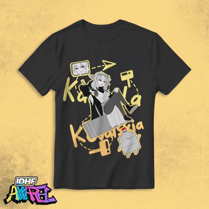 T-shirt Kaela Kovalskia - HoloID - MikeDrawArt