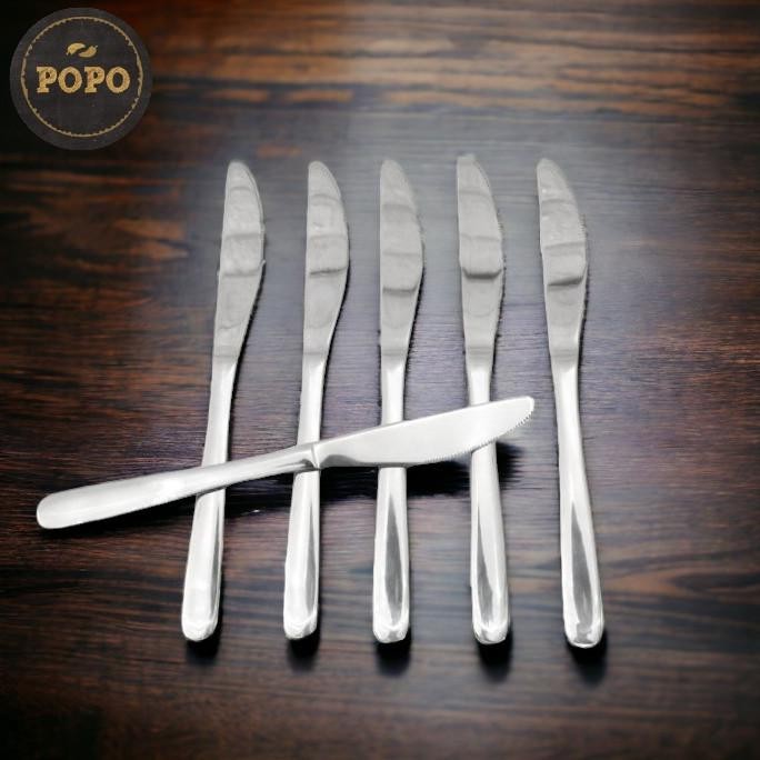 

Berkualitas pisau daging untuk makan steak kualitas premium isi 6 pcs