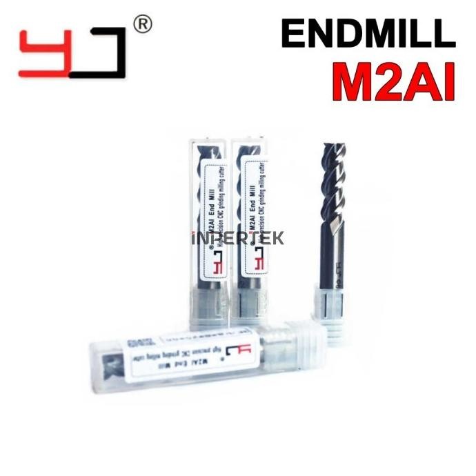 

Berkualitas Endmill 16 4F YJ End Mill HSS 16mm MA2I Pahat Pisau Cutter Milling 16