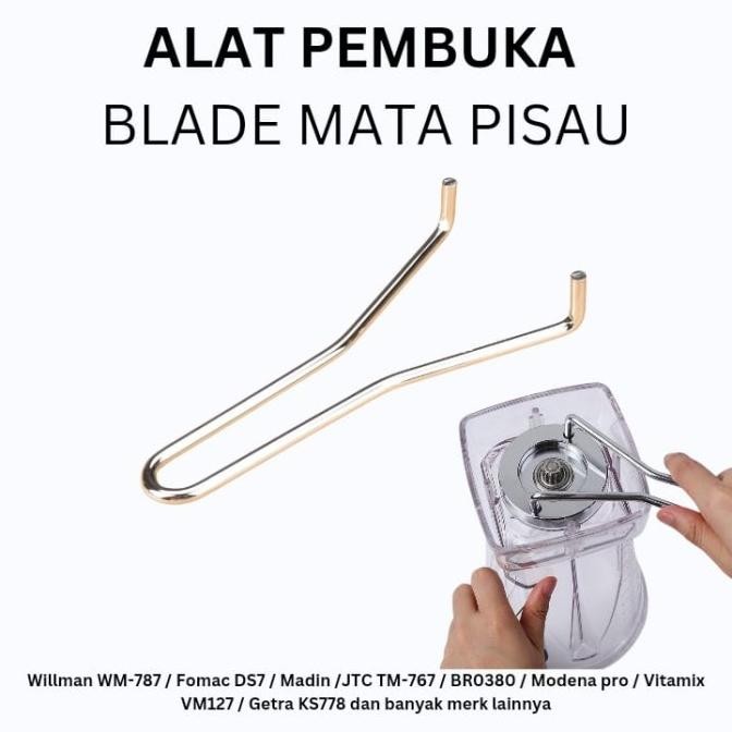 

Berkualitas Alat pembuka buka Mata pisau blender heavy duty blade JTC Willman Foma