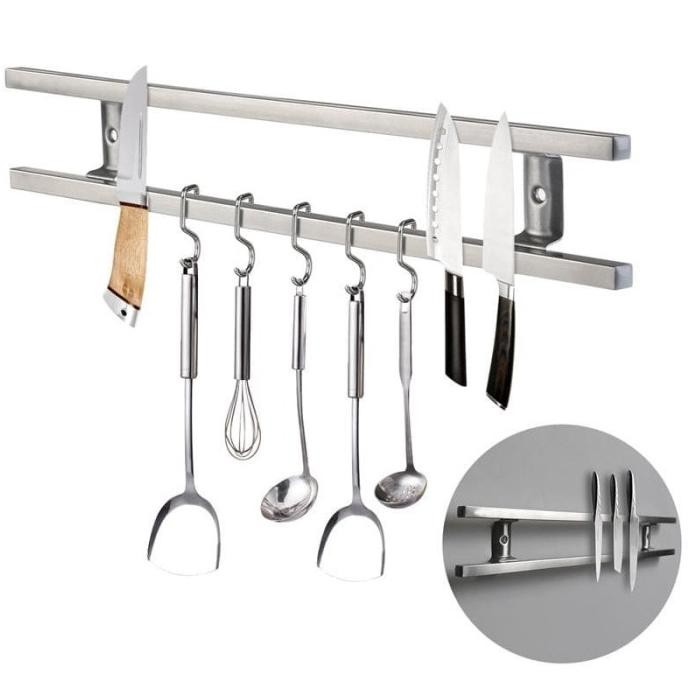 

Berkualitas Magnetic Knife Holder Tempat Pisau Magnet Rak Pisau