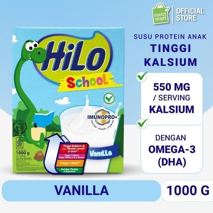 

Terlaris Hilo School 1000G - Susu Tinggi Kalsium Lebih Rendah Lemak Ready Stok