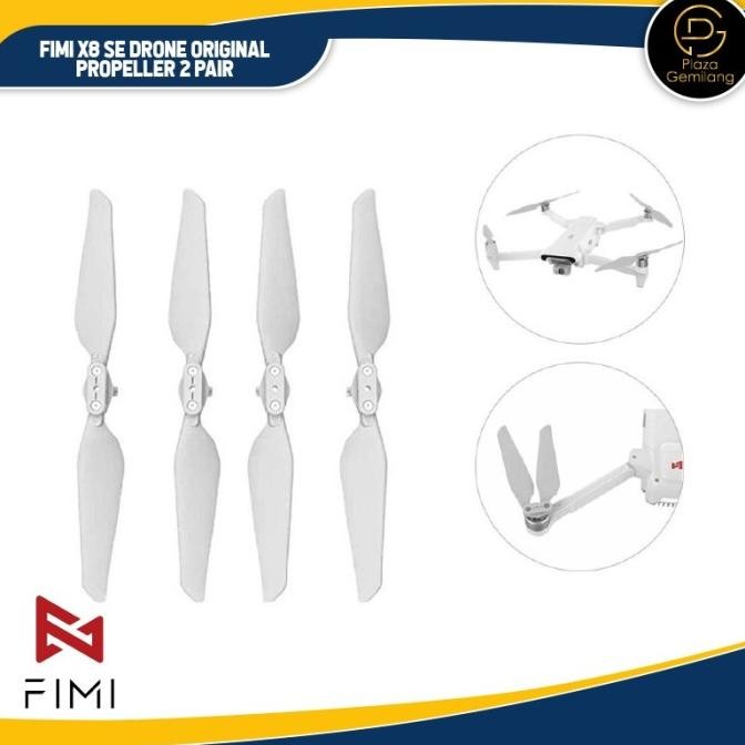 BEBAS ONGKIR - FIMI X8 SE Drone Original Propeller 2 Pair - Propeller Fimi X8SE