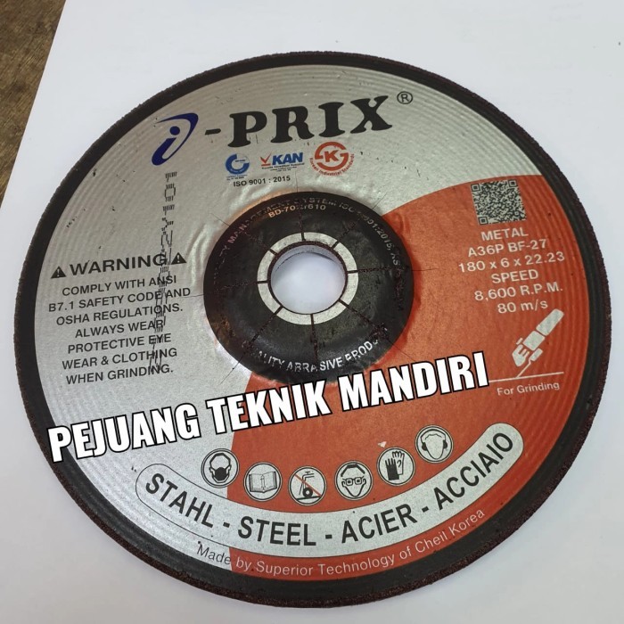 ------] BATU GERINDA POLES IPRIX 7 INCH X 6MM / BATU GURINDA POLES 7" I-PRIX