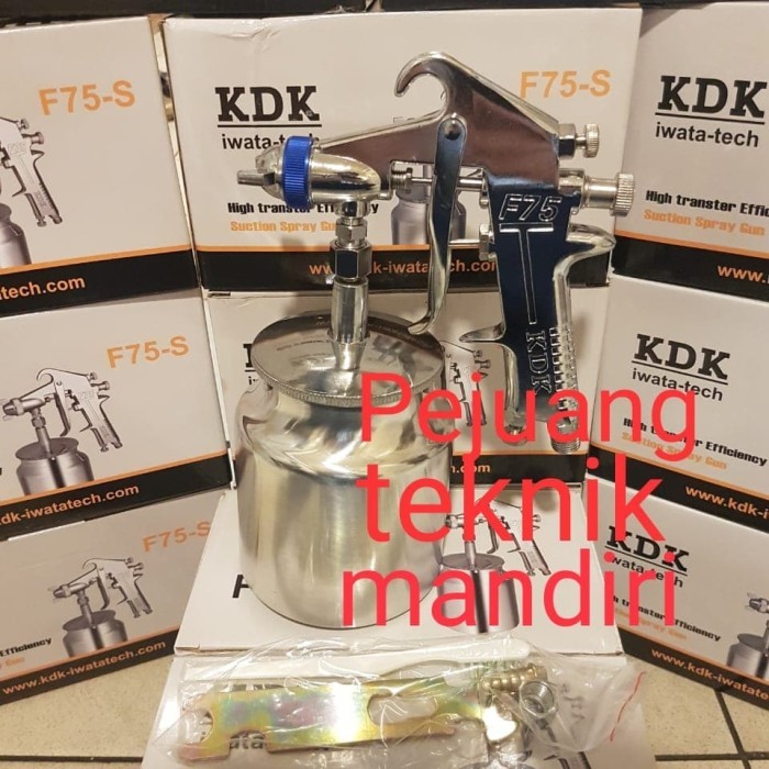 :=:=:=:=] SPRAY GUN F75-S TABUNG BAWAH / SPRAY GUN F75 S TABUNG BAWAH KDK JAPAN