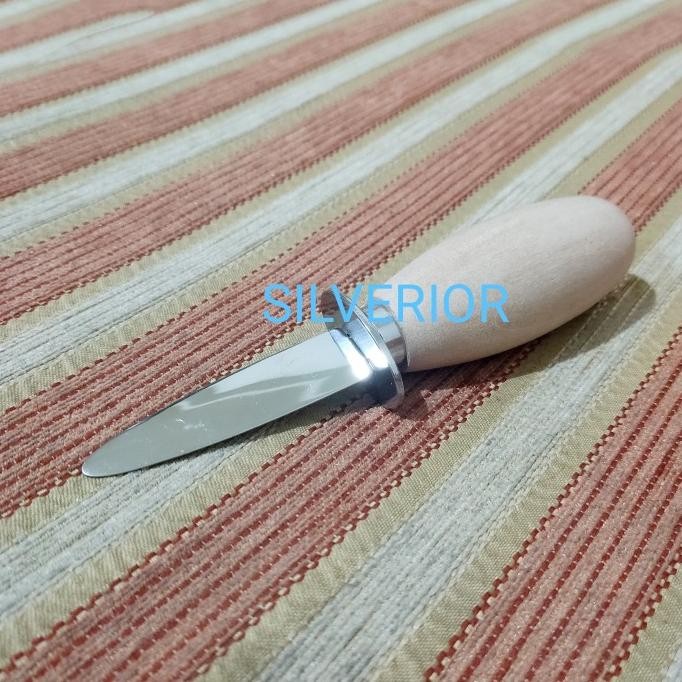 

Berkualitas Pisau Alat Pembuka Kerang Tiram Cungkil Buka Cangkang Oyster Knife