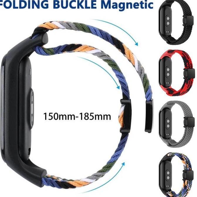 ori - magnetic strap xiaomi smart band 8 - band 9 - tali jam tangan case casing cover wrist mi watch