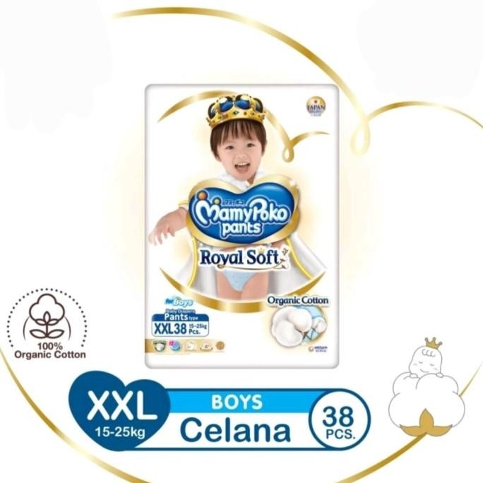 Mamypoko Royal Soft Pants XXL38 Boy Girl / Mamypoko Royal Soft XXL38