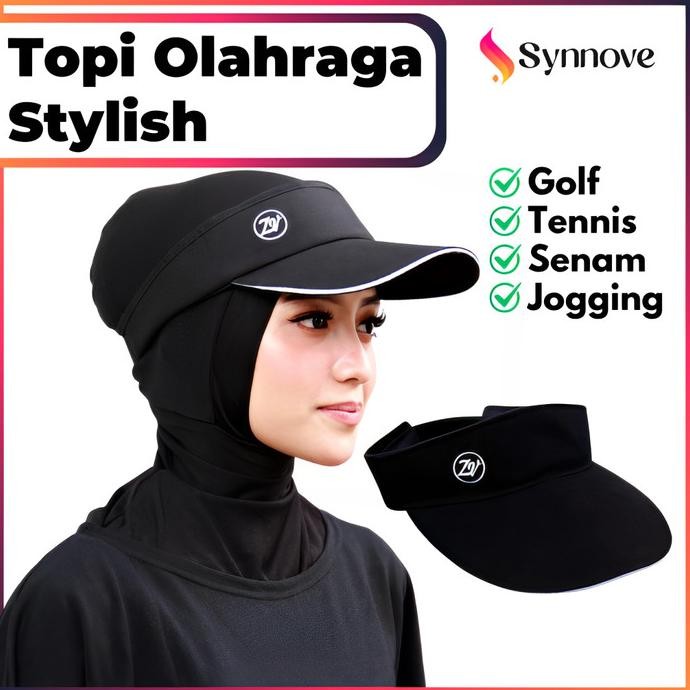 TOPI OLAHRAGA WANITA STYLISH TOPI GOLF WANITA TOPI SPORT WANITA TOPI RUNNING WANITA TOPI SENAM TENNI