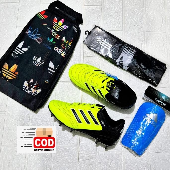 PAKET KOMPLIT SEPATU BOLA ANAK ADIDAS COPA SOL BENING