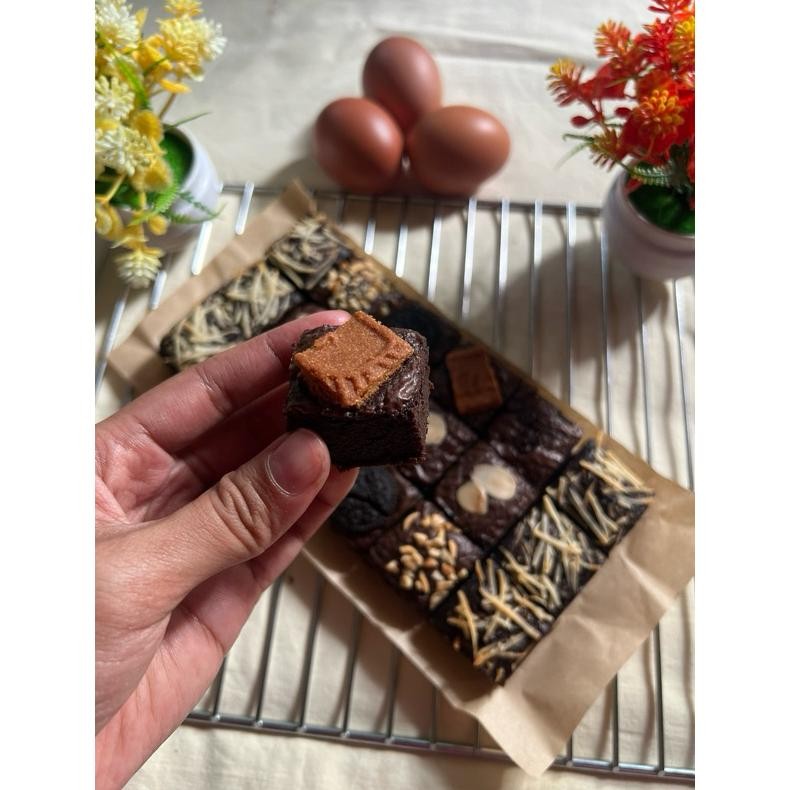 

Brownies Fudgy / Brownies Panggang Uk 20 x 20