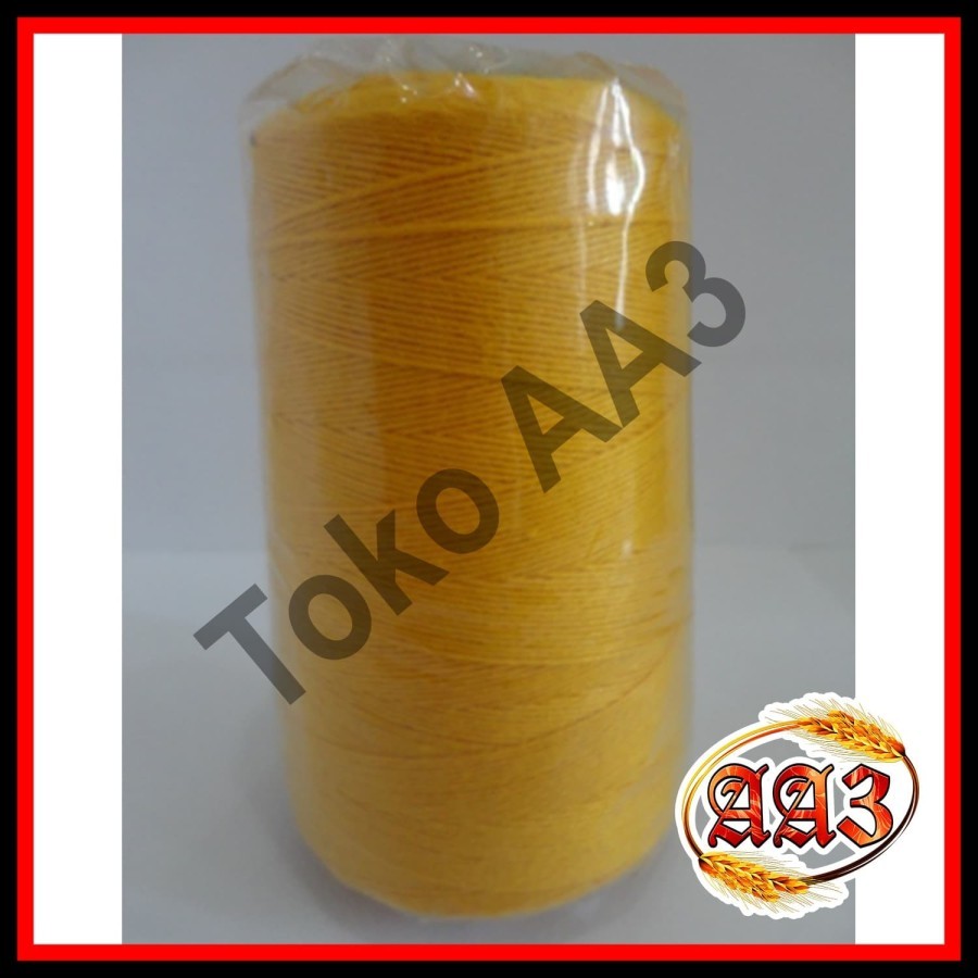 tokokarungaa3 Benang jahit karung plastik beras warna kuning tua