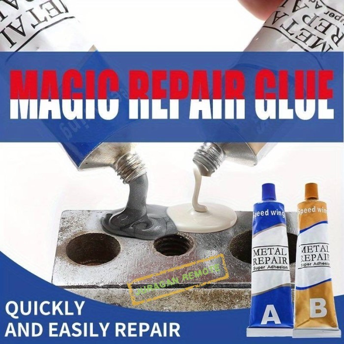 

Lem Penambal Besi AB Tahan Panas Multifungsi Industrial Repair Glue 50 g Anti Air dan Anti Lembap