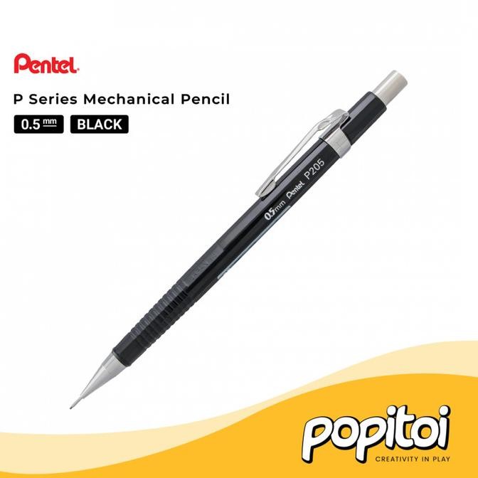 

TERLARIS - Pentel Sharp P200 Mechanical Pencil 0.3 0.5 0.7 0.9 mm Pensil Mekanik Drafting P203 P205 P207 P209
