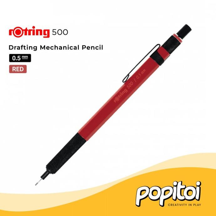 

TERMURAH - ROtring 500 Mechanical Pencil HS 0.5 mm Pensil Mekanik Metal Premium