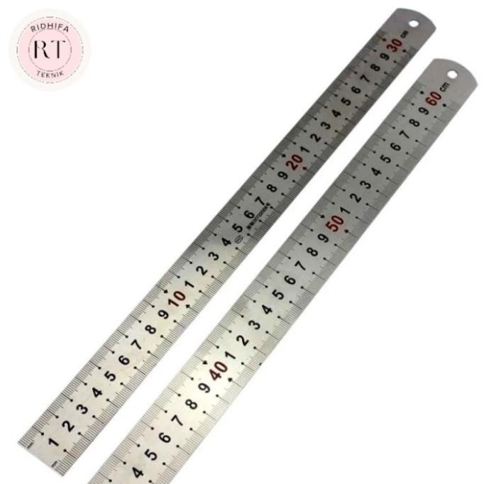 

TERMURAH - Penggaris Stenles steel 15cm,30cm,60cm,100cm,150cm,200cm