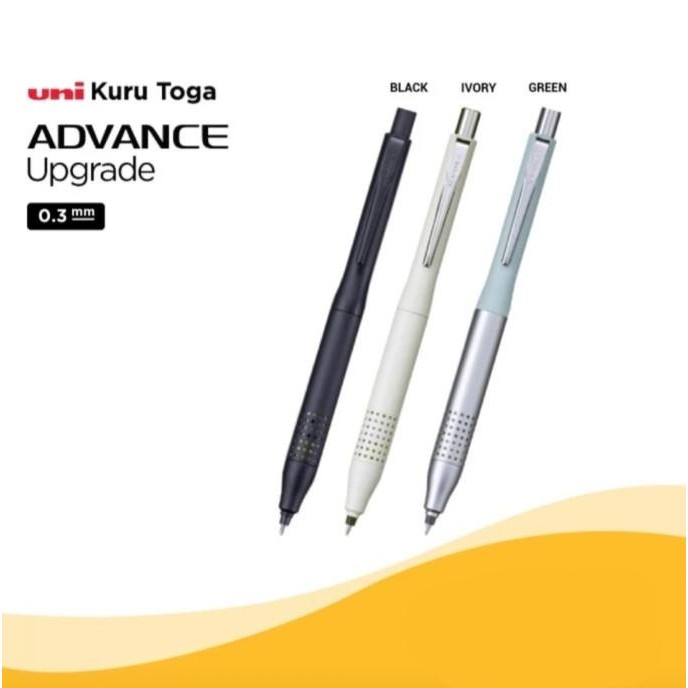 

NEW UNI KURUTOGA ADVANCE 0,3 mm Pensil Model Mechanical