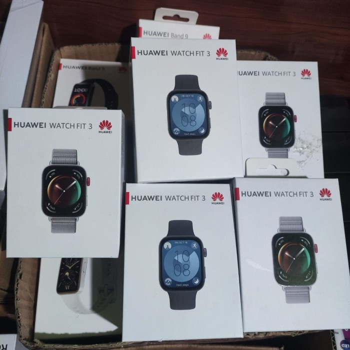 Huawei Watch Fit3 NFC Grey Garansi Resmi BNIB