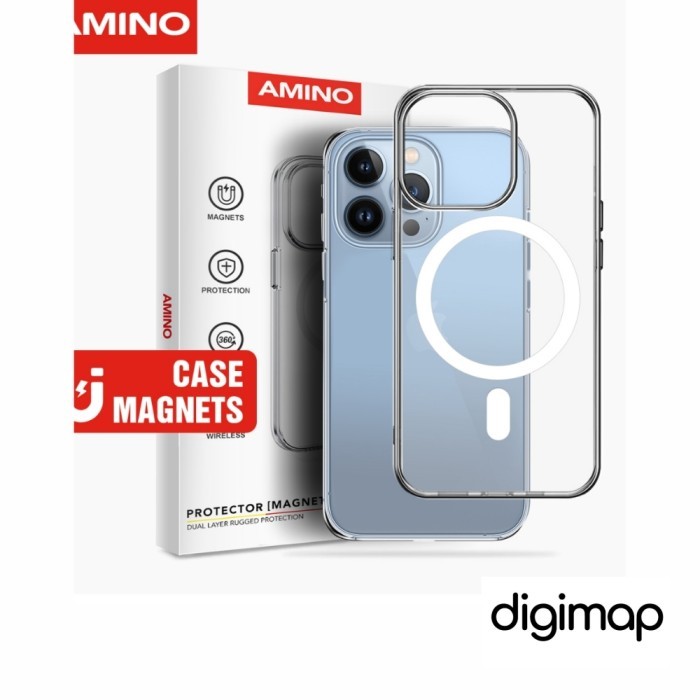 Amino Hybrid Bumper iPhone 13 Series Clear Case