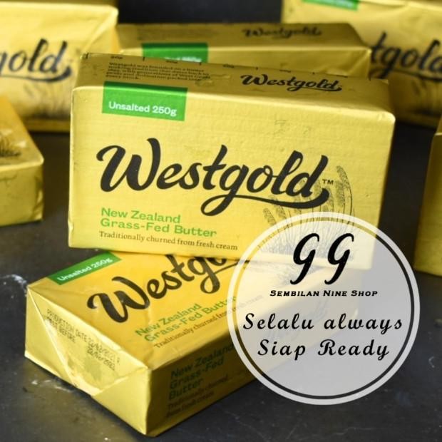 

Wetgold Uned Butter 250 Gram Mentega Tawar New Zealand